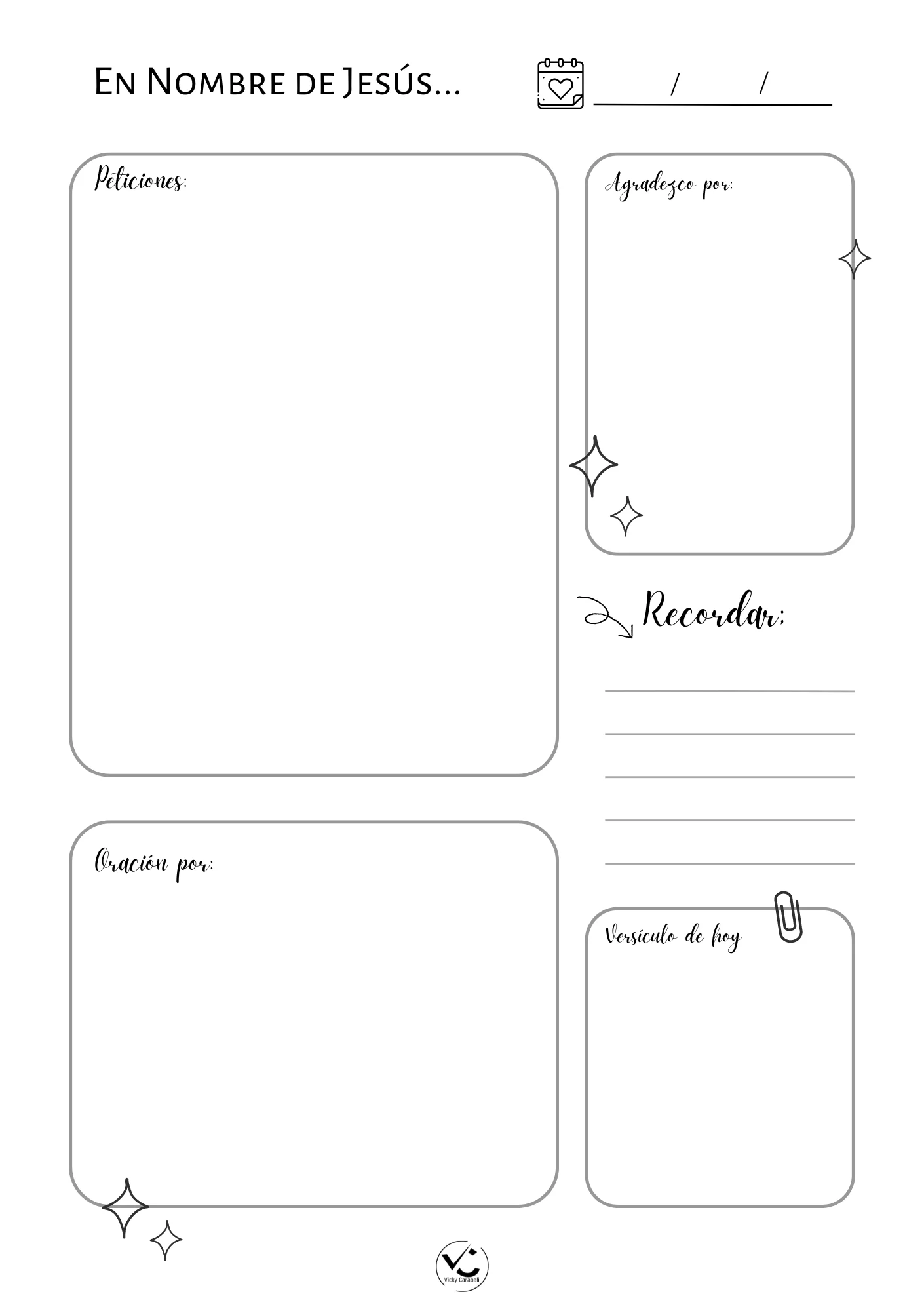 Recursos gratuitos: colección de retos y plantillas para fortalecer la fe
