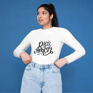 Dios es amor: diseño en lettering negro sobre fondo transparente, PNG de alta calidad listo para imprimir