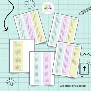 Plan de lectura La Biblia en un Año