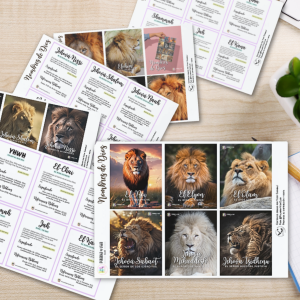 Nombres de Dios - Tarjetas