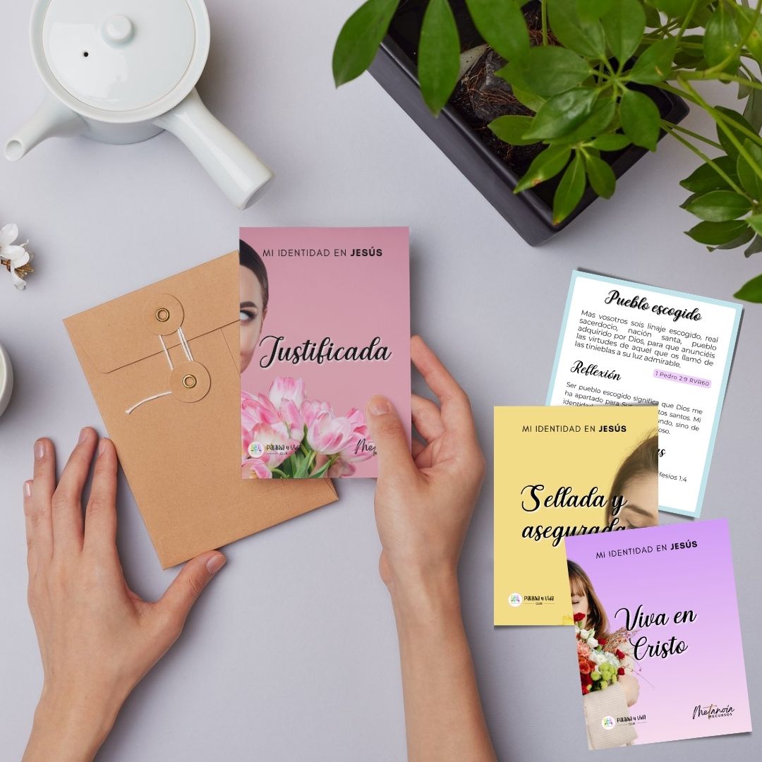 Mi identidad en Jesús Tarjetas