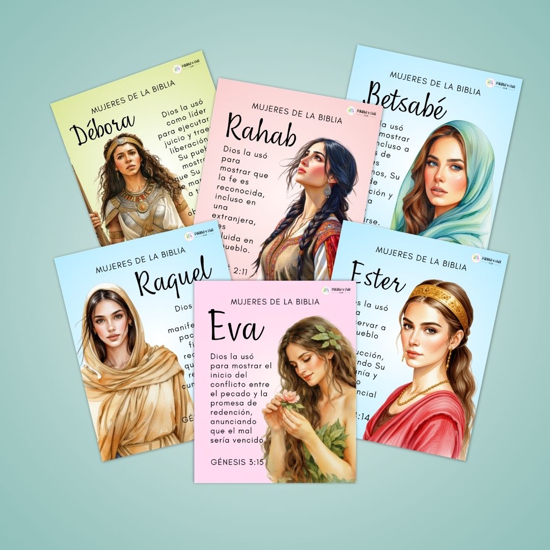 Mujeres de la Biblia - Tarjetas