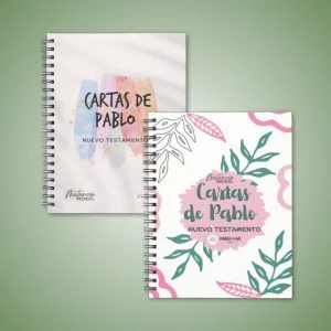 Libreta de las cartas de Pablo: cuaderno de estudio bíblico para leer con intención y crecer en la fe